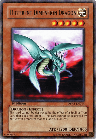 Different Dimension Dragon [DPKB-EN014] Rare - Josh's Cards