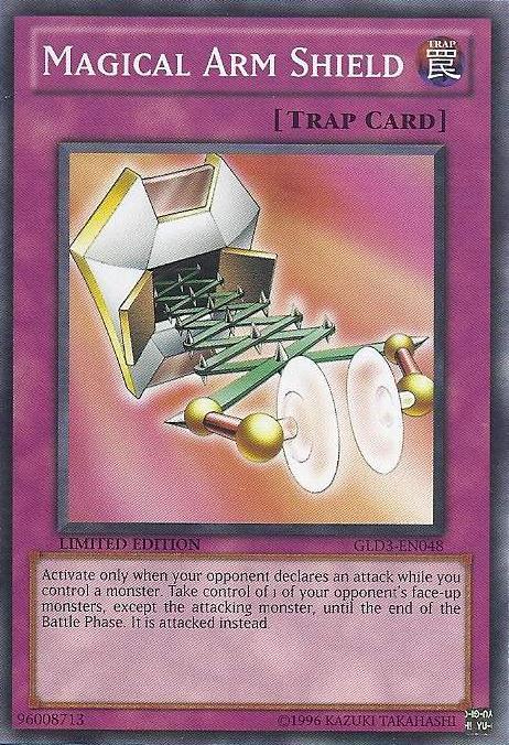 Magical Arm Shield [GLD3-EN048] Common - Josh's Cards