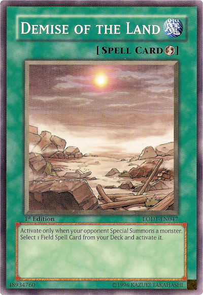 Demise of the Land (LODT-EN047) - Light of Destruction Unlimited