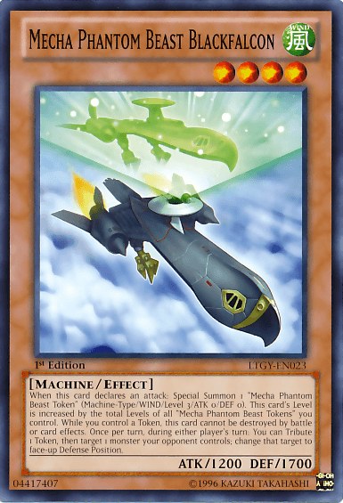 Mecha Phantom Beast Blackfalcon [LTGY-EN023] Common - Josh's Cards