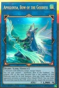 Apollousa, Bow of the Goddess (Alternate Art) [MAGO-EN041] Gold Rare - Josh's Cards