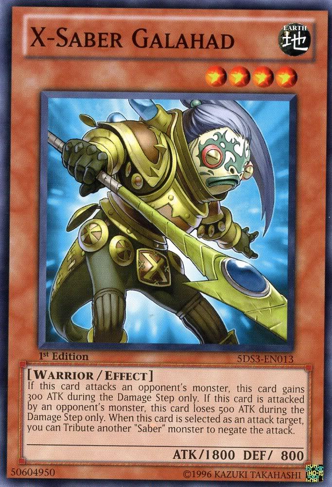 X-Saber Galahad [5DS3-EN013] Common - Josh's Cards