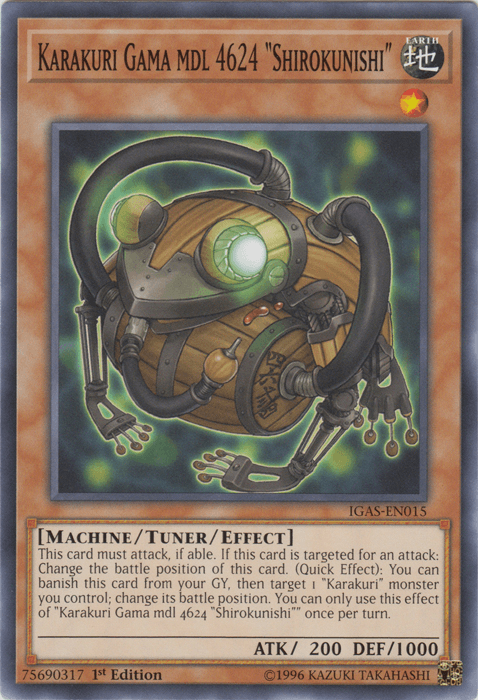 Karakuri Gama mdl 4624 "Shirokunishi" [IGAS-EN015] Common - Josh's Cards