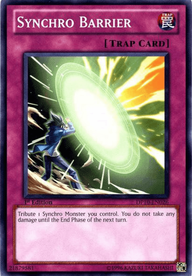 Synchro Barrier [DP10-EN026] Common - Josh's Cards