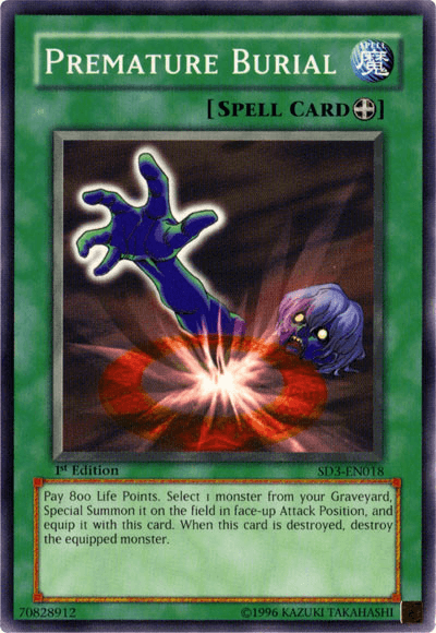 Premature Burial [SD3-EN018] Common - Josh's Cards