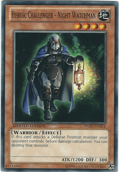 Heroic Challenger - Night Watchman [WGRT-EN054] Common - Josh's Cards