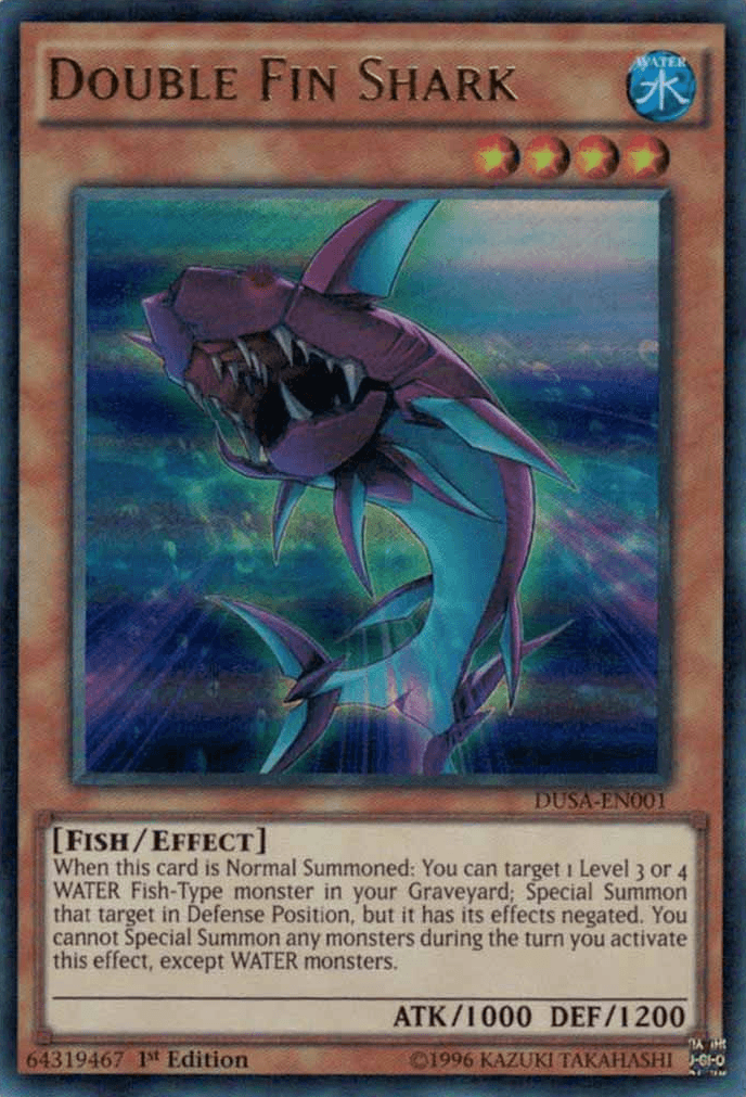 Double Fin Shark [DUSA-EN001] Ultra Rare - Josh's Cards