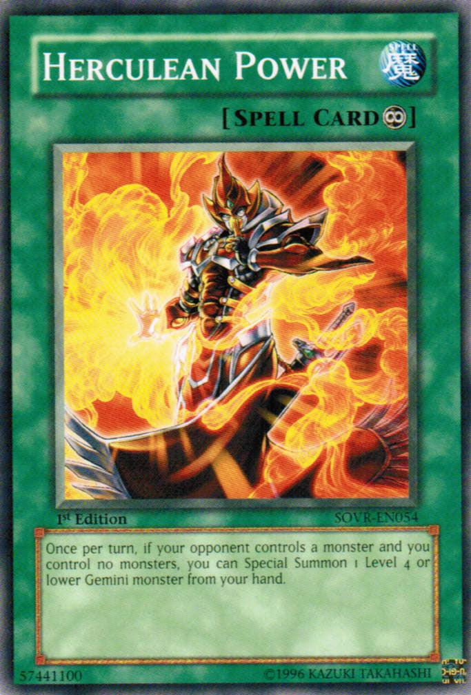 Herculean Power [SOVR-EN054] Common - Josh's Cards