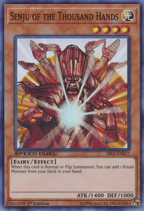 Senju of the Thousand Hands [SBLS-EN017] Super Rare - Josh's Cards