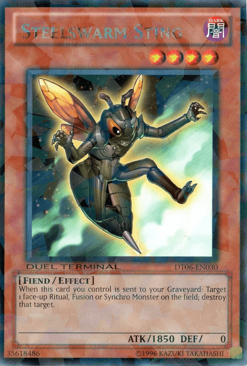 Steelswarm Sting [DT06-EN030] Rare - Josh's Cards