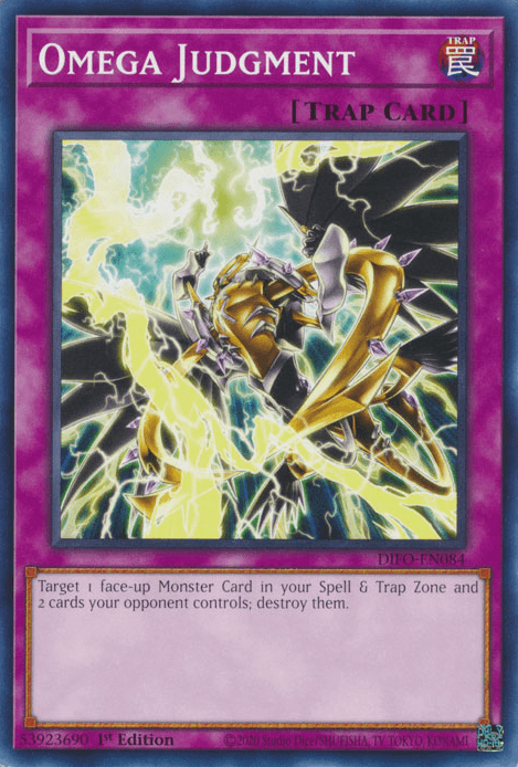 Omega Judgment [DIFO-EN084] Common - Josh's Cards