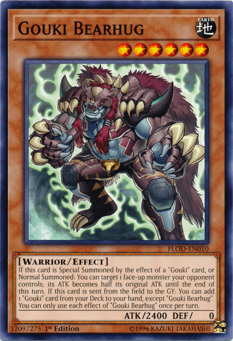 Gouki Bearhug [FLOD-EN010] Common - Josh's Cards