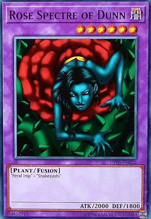 Rose Spectre of Dunn [OP05-EN022] Short Print - Josh's Cards