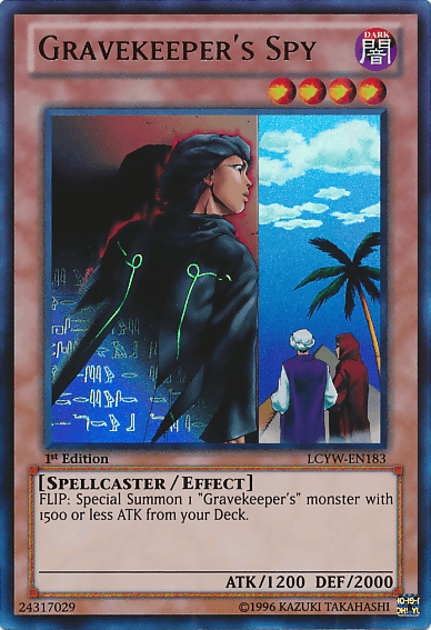 Gravekeeper's Spy [LCYW-EN183] Ultra Rare - Josh's Cards