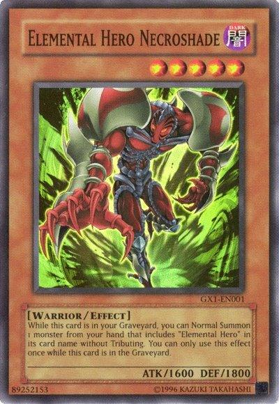 Elemental Hero Necroshade [GX1-EN001] Super Rare - Josh's Cards