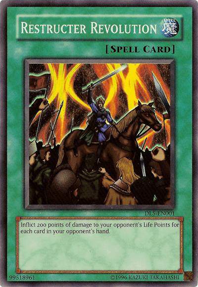 Restructer Revolution [DL5-EN001] Super Rare - Josh's Cards