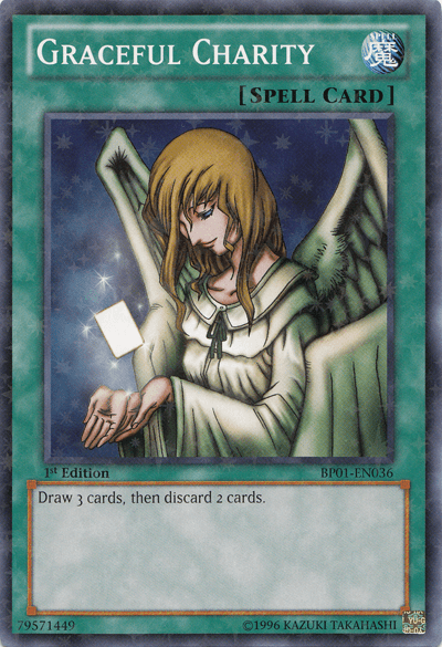 Graceful Charity [BP01-EN036] Starfoil Rare - Josh's Cards
