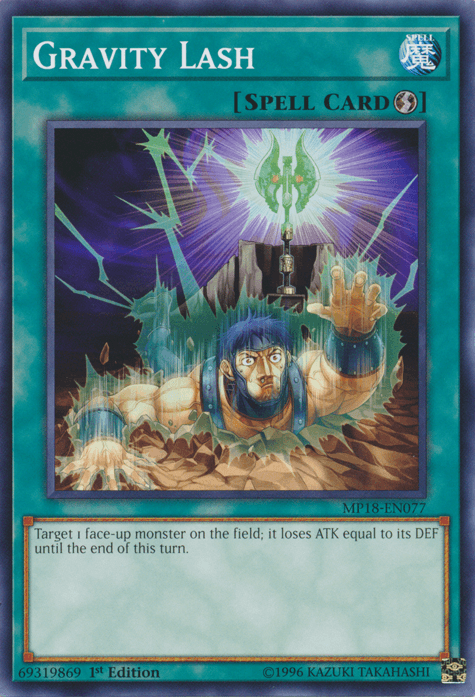 Gravity Lash [MP18-EN077] Common - Josh's Cards
