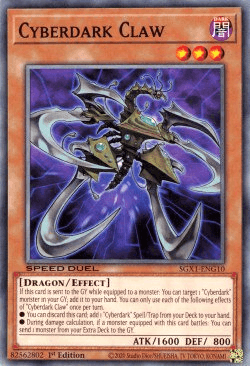 Cyberdark Claw [SGX1-ENG10] Common - Josh's Cards