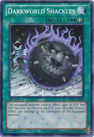 Darkworld Shackles [BP01-EN083] Starfoil Rare - Josh's Cards