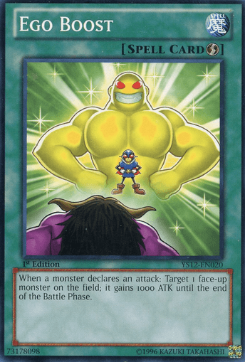 Ego Boost [YS12-EN020] Common - Josh's Cards