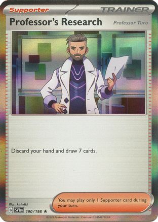 Professor's Research - 190/198 [190] (SV01: Scarlet & Violet Base Set)