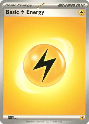 Basic Lightning Energy 004 - SV01 Scarlet & Violet Base Set