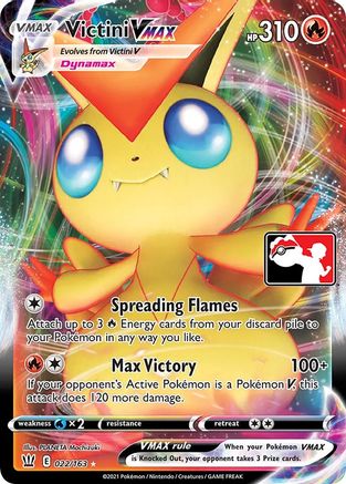 Victini VMAX [22] (Prize Pack Series Cards) Holofoil