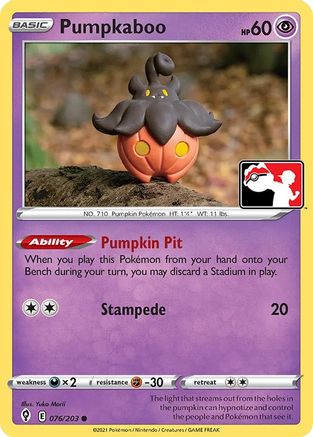 Pumpkaboo [76] (Prize Pack Series Cards)