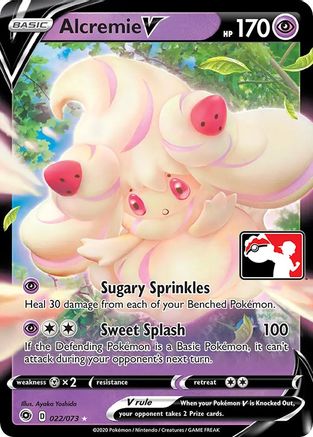 Alcremie V [22] (Prize Pack Series Cards) Holofoil