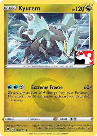 Kyurem [116] (Prize Pack Series Cards)