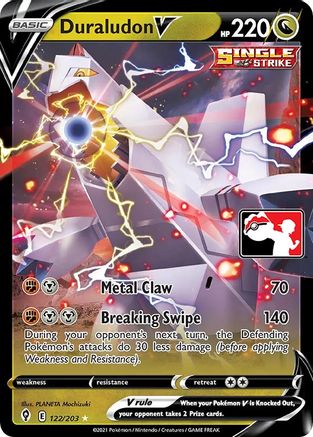 Duraludon V [122] (Prize Pack Series Cards) Holofoil