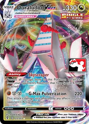 Duraludon VMAX [123] (Prize Pack Series Cards) Holofoil