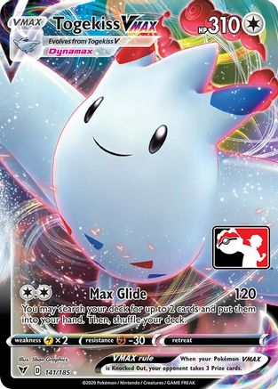 Togekiss VMAX [141] (Prize Pack Series Cards) Holofoil