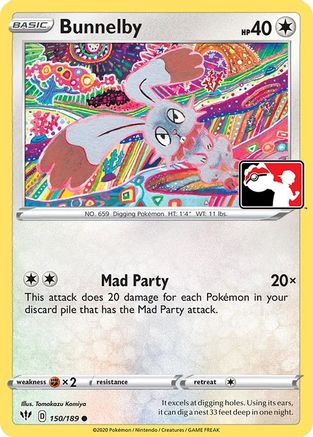 Bunnelby [150] (Prize Pack Series Cards)