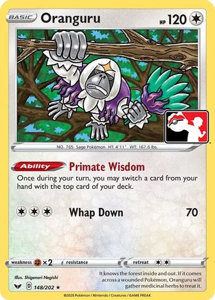 Oranguru [148] (Prize Pack Series Cards)