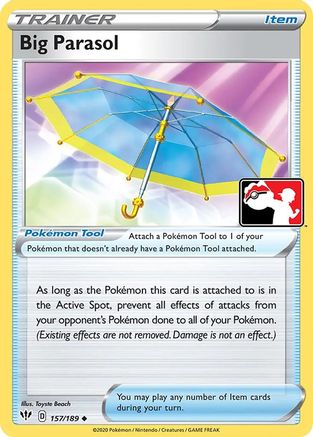 Big Parasol [157] (Prize Pack Series Cards)