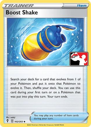 Boost Shake [142] (Prize Pack Series Cards)