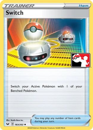 Switch 183/202 - Prize Pack Series Cards