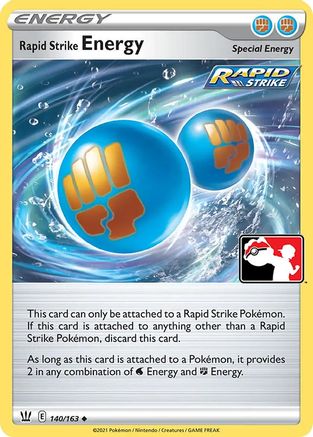 Rapid Strike Energy [140] (Prize Pack Series Cards)