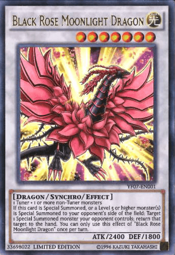 Black Rose Moonlight Dragon [YF07-EN001] Ultra Rare - Josh's Cards