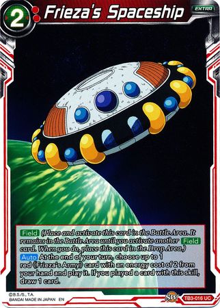 Frieza's Spaceship (TB3-016) [Clash of Fates] Parallel Foil
