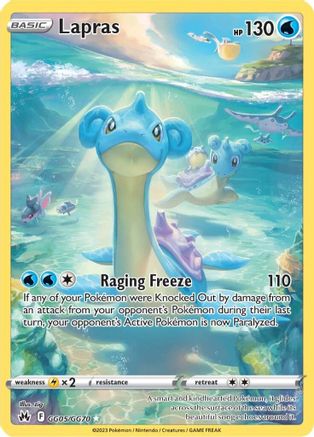 Lapras [GG05] (Crown Zenith Galarian Gallery) Holofoil