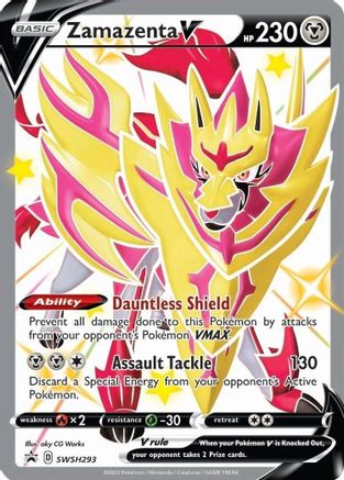 Zamazenta V [SWSH293] (SWSH Black Star Promos) Holofoil