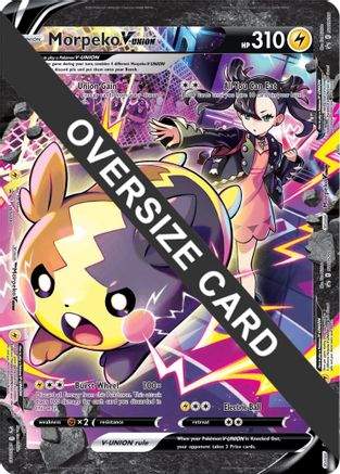 Morpeko V-Union (SWSH287-290) [SWSH290] (Jumbo Cards) Holofoil