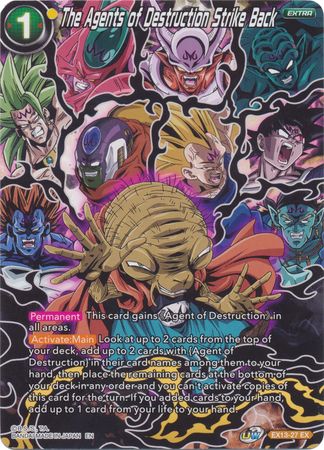 The Agents of Destruction Strike Back (EX13-27) [Special Anniversary Set 2020] Parallel Foil
