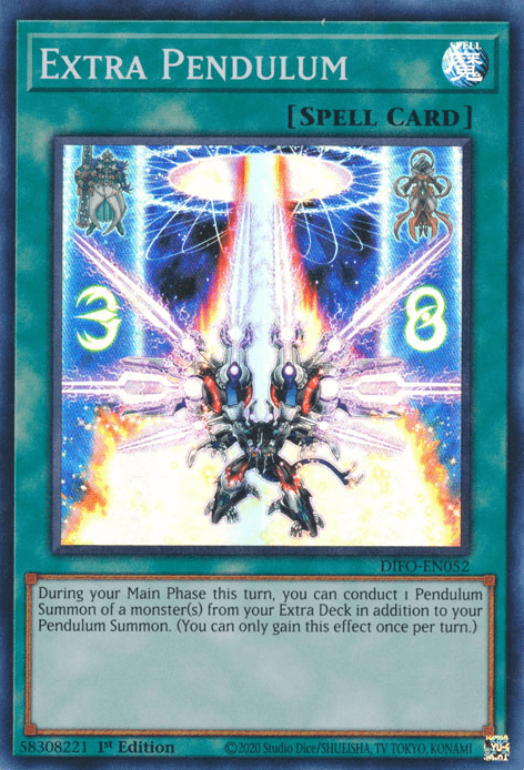 Extra Pendulum [DIFO-EN052] Super Rare - Josh's Cards