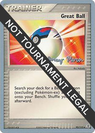 Great Ball 2005 (Jeremy Maron) 092 - World Championship Decks