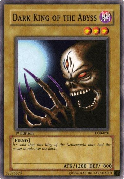 Dark King of the Abyss [LOB-020] Common - Josh's Cards