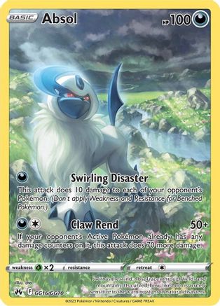 Absol [GG16] (Crown Zenith Galarian Gallery) Holofoil